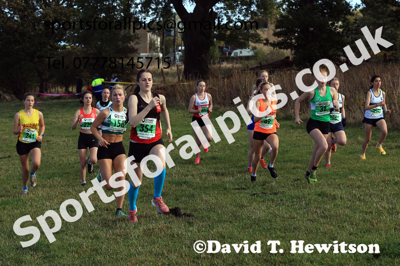 Womens Under-18s 2026 NEHL Eltringham, Mickley, Northumberland. Photo: David T. Hewitson/Sports for All Pics